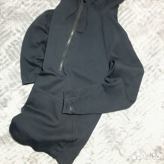 Кофта nike teech fleece худи 1/4 zip M-L оригинал