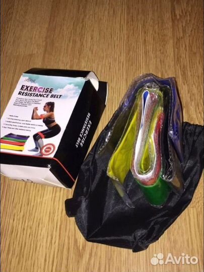 Фитнес резинки набор 2 вида