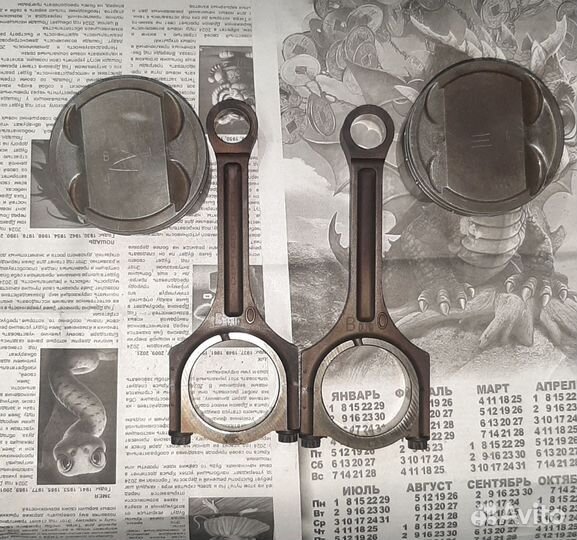 Поршни шатуны Sonata NF G4KD 2.0