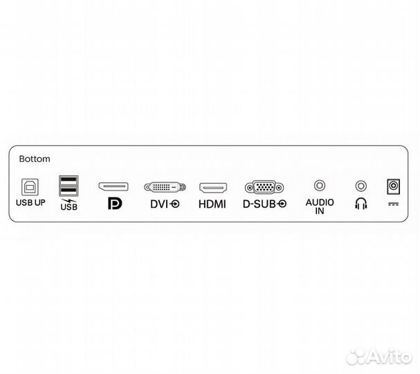 Монитор Philips 23.8'' 242B9TL, черный