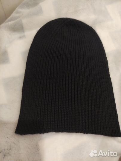 Вязаная шапка мужская