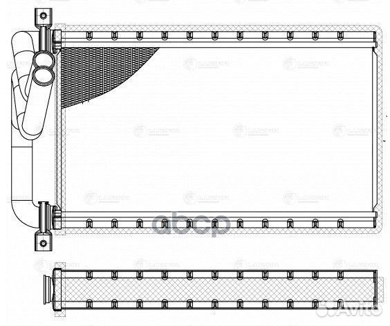 Радиатор отоп. для а/м Honda Civic 4D (06) /CR