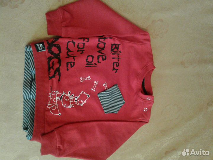 Комплект на мальчика 80-86