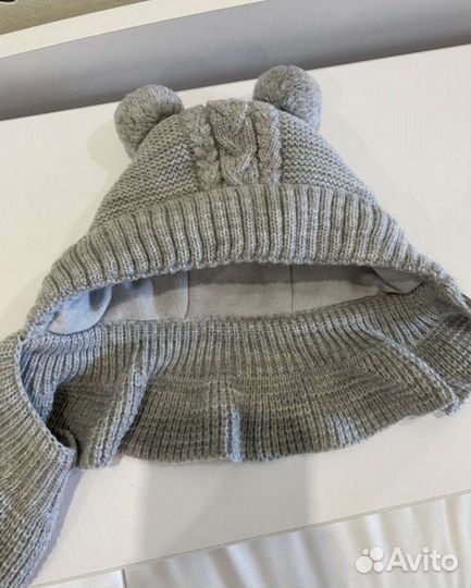 Шапка капор детская