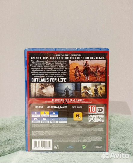 Red dead redemption 2 ps4 ps5 новый