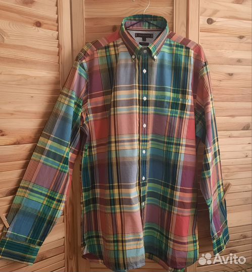Рубашка мужская Tommy Hilfiger оригинал XL