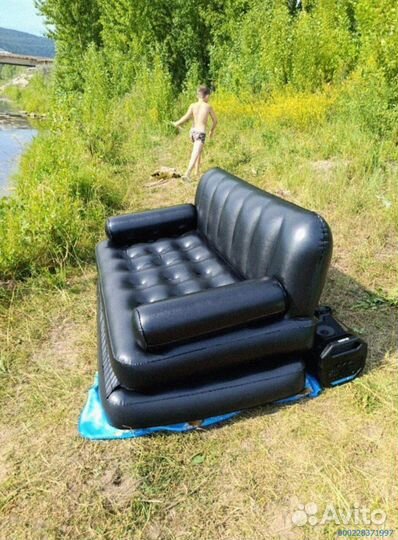 Надувная кровать новая