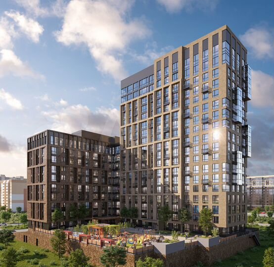 2-к. квартира, 82,6 м², 8/19 эт.