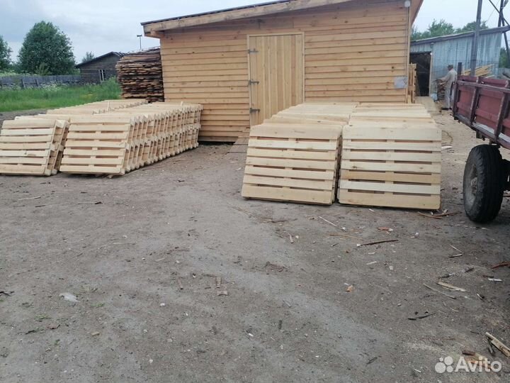 Поддоны деревянные новые