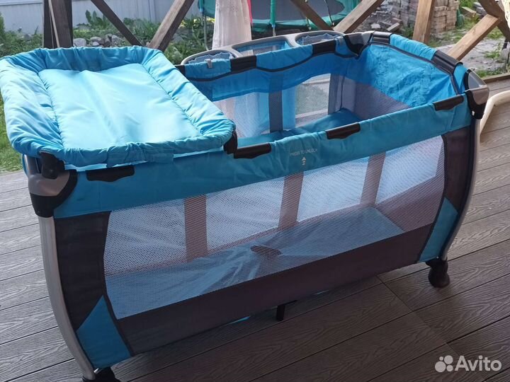 Кровать -манеж складная