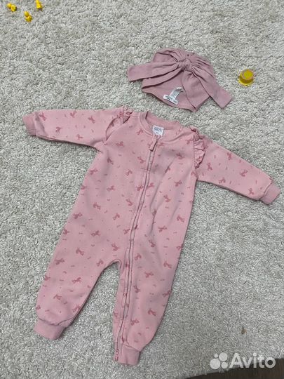 Детские вещи для девочки пакетом 74-92