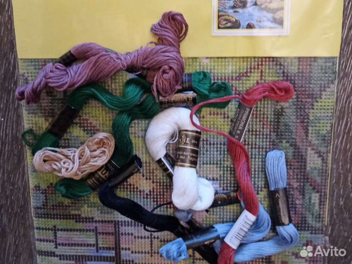 Вышивка крестом остатки наборов