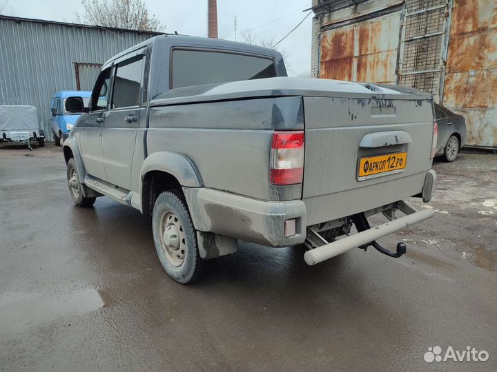 Фаркоп на УАЗ Патриот пикап съёмный шар (avtos)