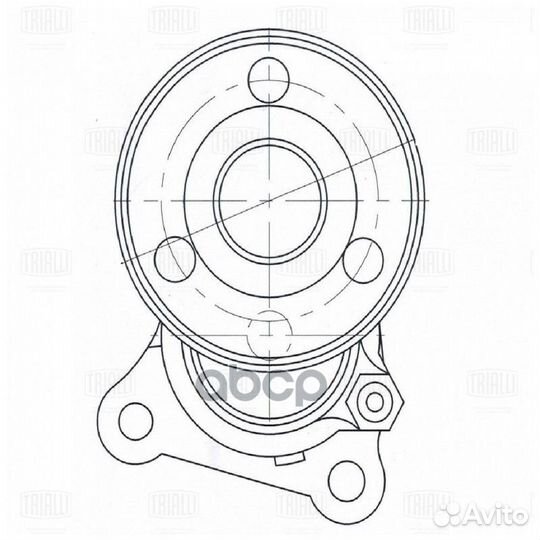 Ролик привод. ремня для а/м Land Rover Freeland