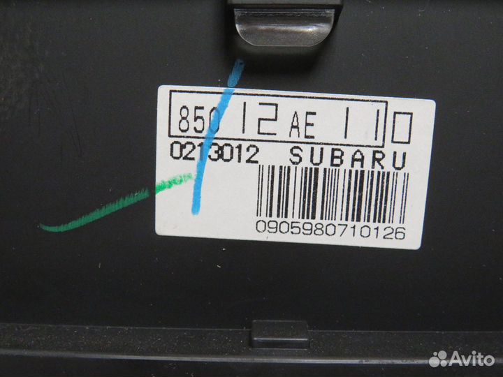 Щиток приборов subaru legacy lancaster BH9