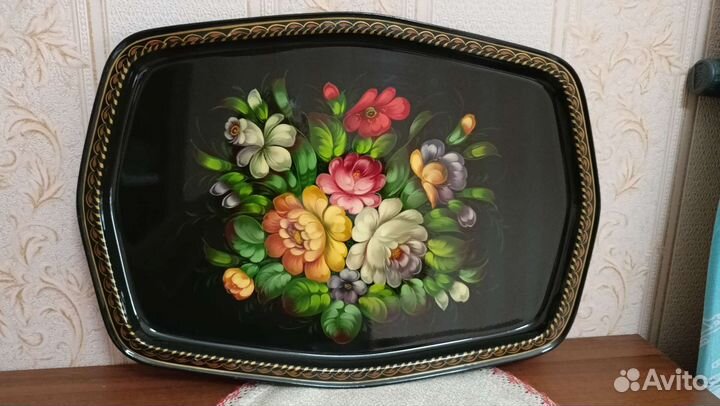 Поднос жостово