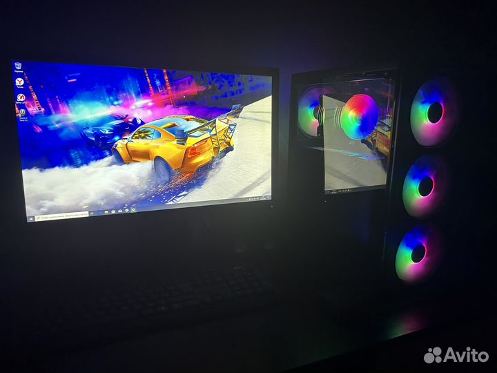 Игровой пк с RX580 8gb