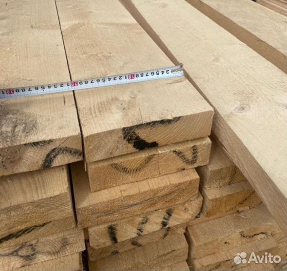 Доска строганная 25х100х6