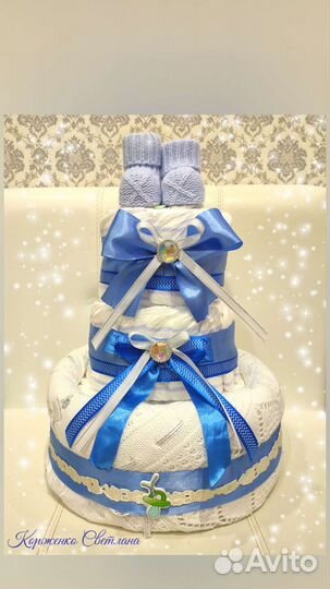 Торт из памперсов