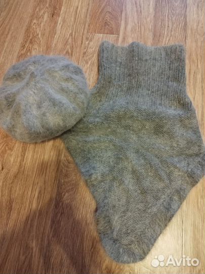 Берет женский зимний Ангора