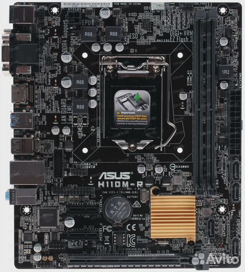 Материнская платаasus H110M-R Сокет 1151