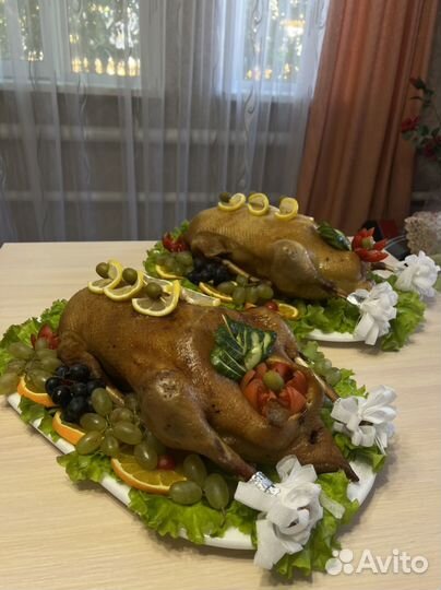 Гуси на никах