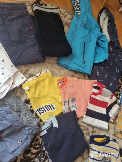 Вещи пакетом на мальчика 92