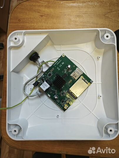 Антенна petra BB mimo 2x2 unibox с MikroTik RBM11G