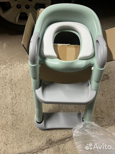 Сидушка на унитаз со ступенькой