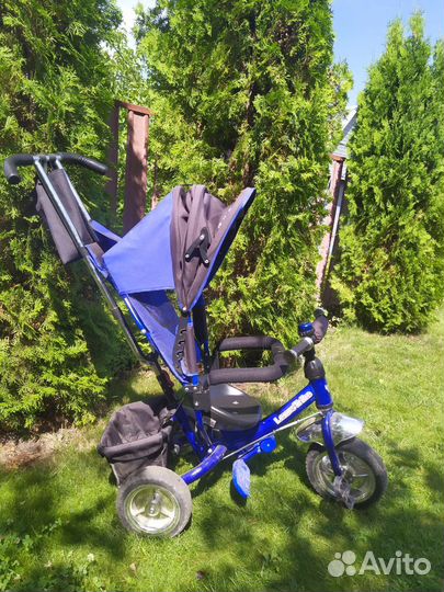 Детский трехколесный велосипед бу