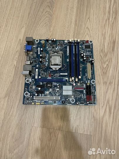 Материнская плата lga 1156 + i3 550