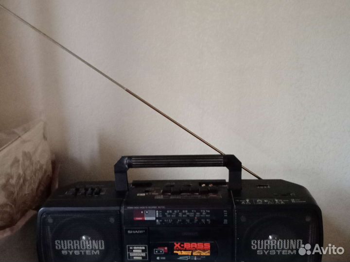 Двухкассетный магнитофон sharp