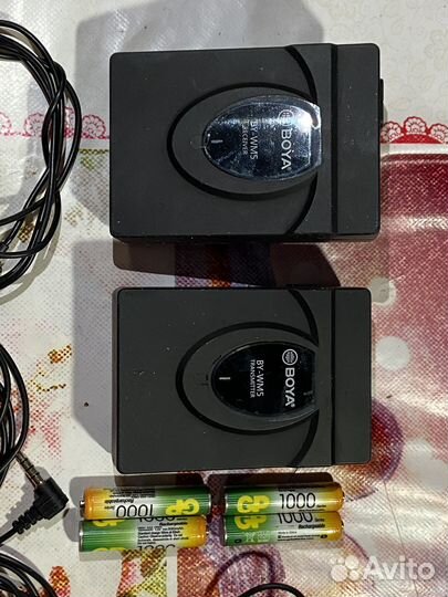 Петличка микрофон BY-WM5 - двух сторонний