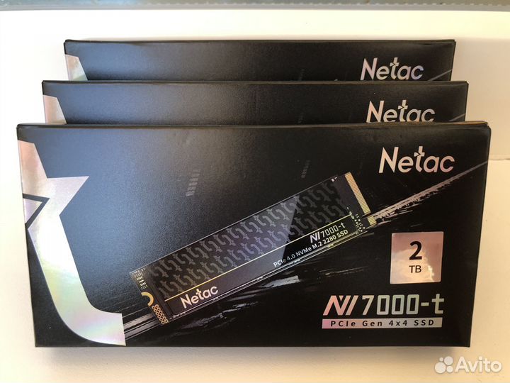 SSD Твердотельный диск Netac 2Tb M.2 NVMe PCIe 4.0