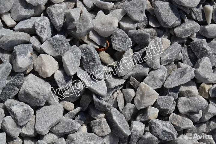 Мраморная крошка в мешках