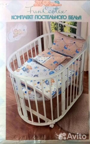 Комплект детского постельного белья новый