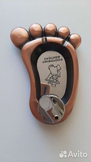 Новая пепельница с газовой зажигалкой