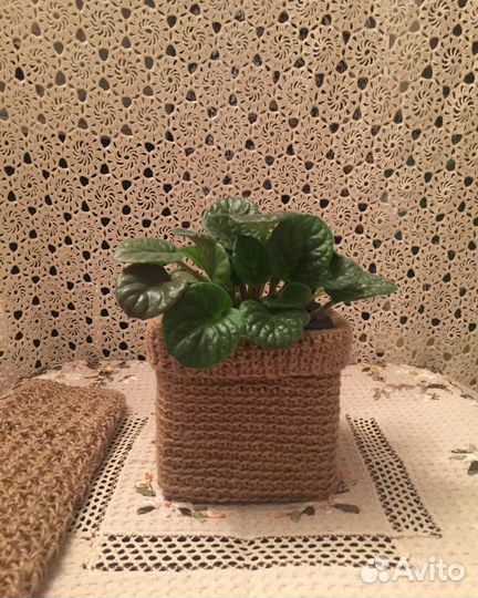 Корзина из джута