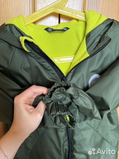 Куртка ветровка демисезонная Флисовичок 98р