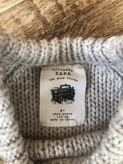 Свитер zara 116