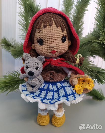 Кукла Вязаные игрушки ручной работы