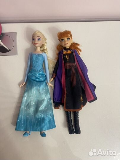 Кукла Анна и Эльза Disney Frozen холодное сердце