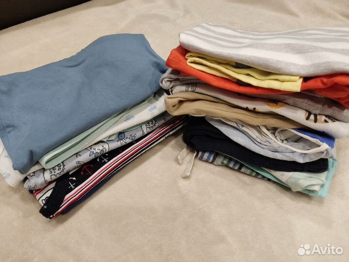 Вещи пакетом на мальчика 74