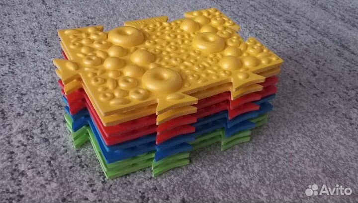 Развивающие игрушки ортопедический коврик пазл