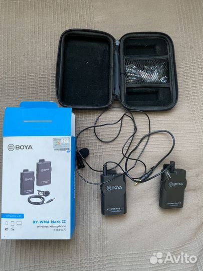 Boya BY-WM4 mark II Петличная радиосистема