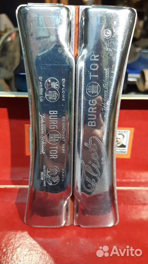 Антикварная двухсторонняя Немецкая губная гармошка