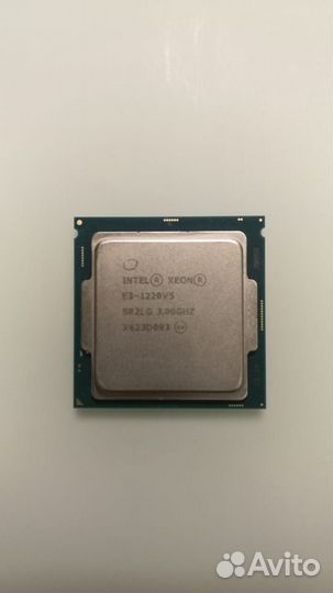 Процессор Intel Xeon E3-1220 v5
