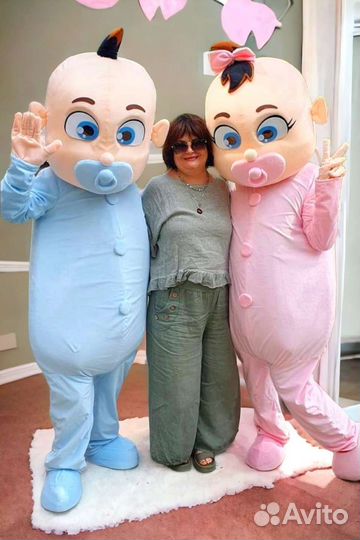 Гендер-пати, экспресс-поздравление с пупсами