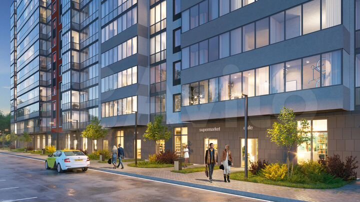 Квартира-студия, 24,1 м², 3/12 эт.