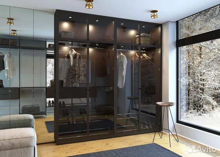 Гардеробная на заказ по вашим размерам